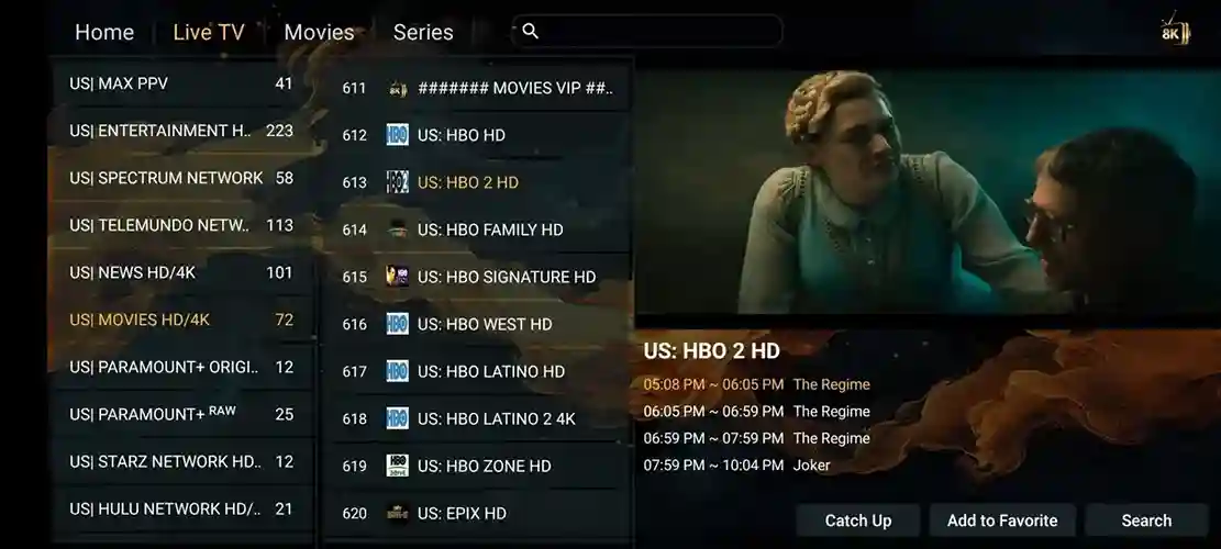 Preview 1 - SaaStream IPTV Premium IPTV Subscription